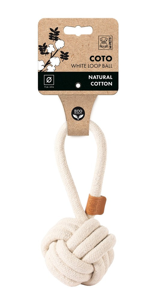 M-Pets Coto ECO Rope Loop Ball