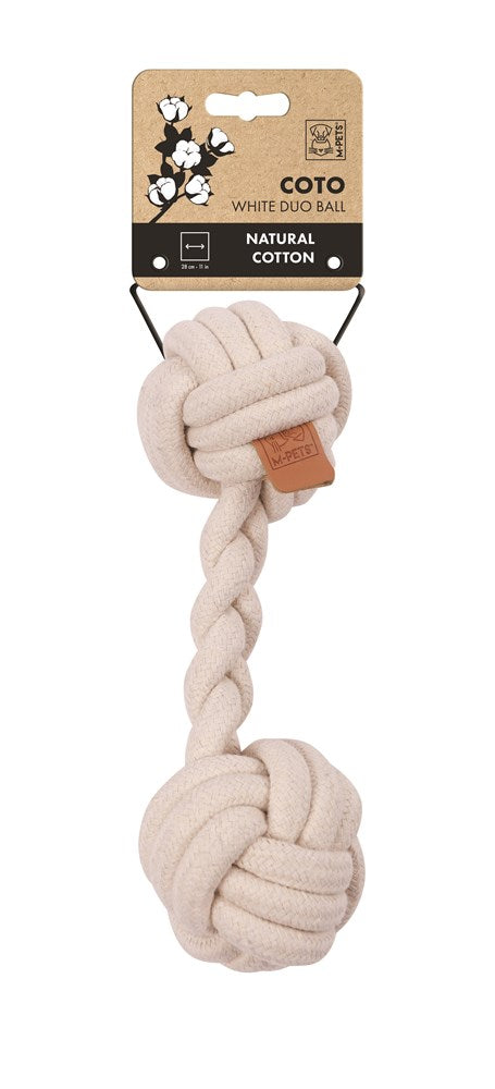 M-Pets Coto ECO Rope Dog Toy – Duo Ball 28 cm