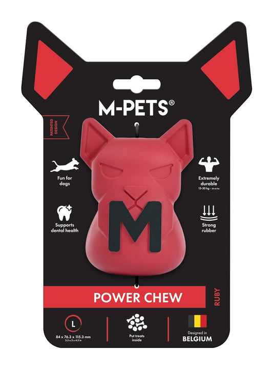 M-Pets Power Chew Dog Toy – Ruby
