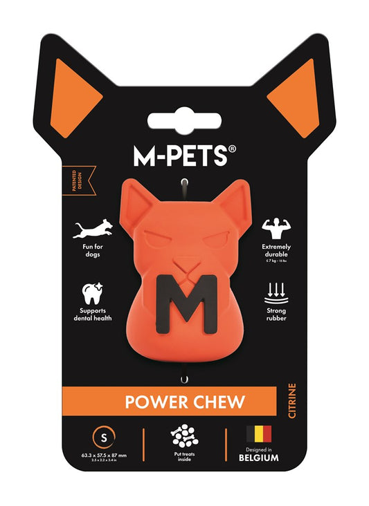 M-Pets Power Chew Dog Toy – Citrine