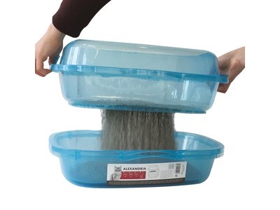 M-Pets Alexandria Cat Litter Tray with Rim