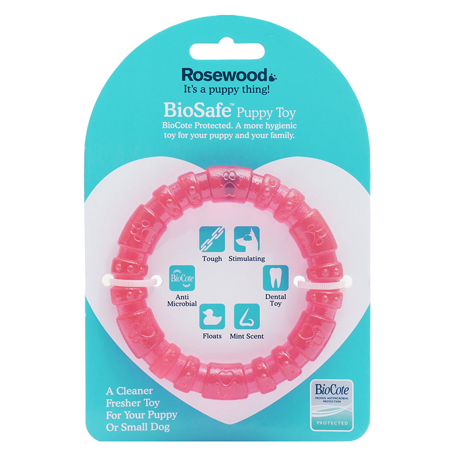 Biosafe Pink Puppy Ring