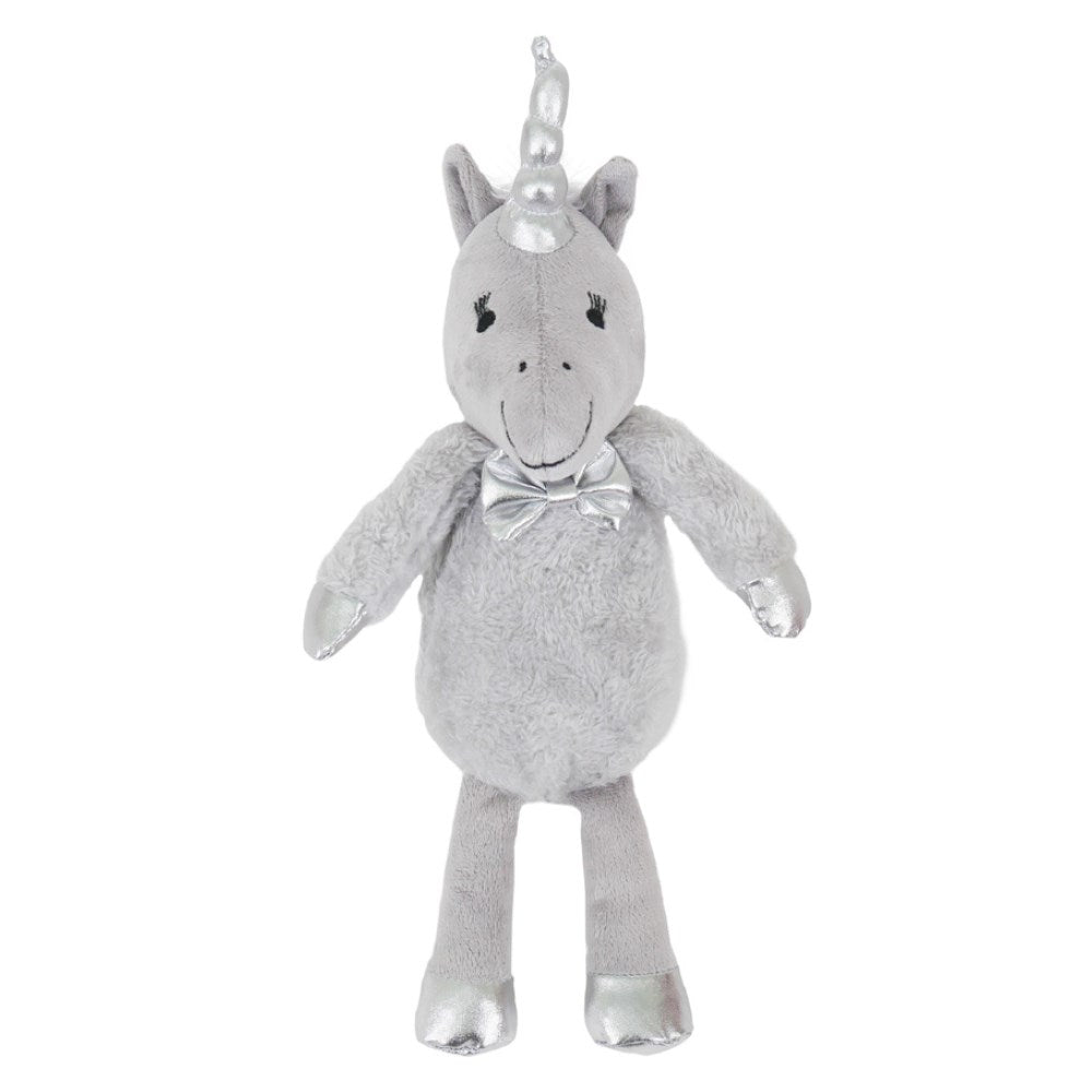 SILVER UNICORN TOY