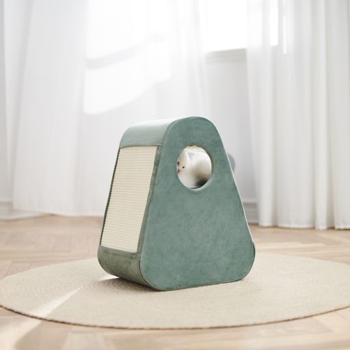 Petsbelle Dune Solid Wood Cat Tree