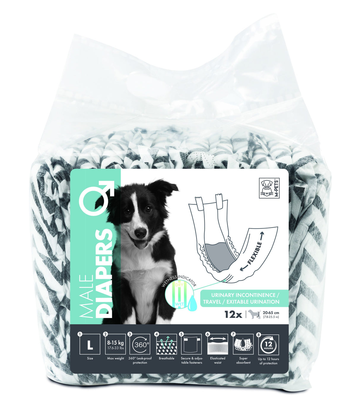 DIAPERS- Male Dog