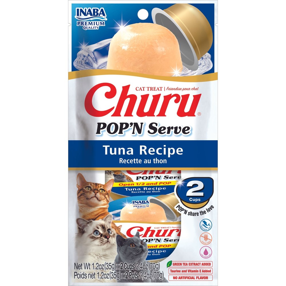 Inaba Churu Pop'n Serve Tuna Recipe