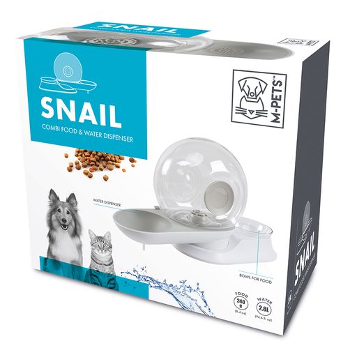 SNAIL COMBI Food & Water Dispenser 2800 ml / 240 g