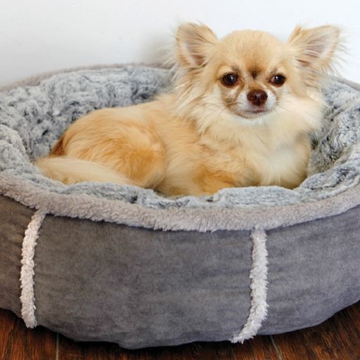 Deep Plush Grey Donut