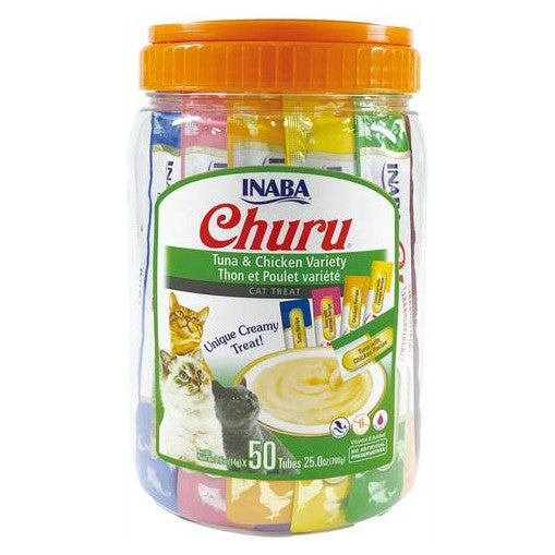 Inaba- Churu Tuna & Chicken Variety 50 Tubes