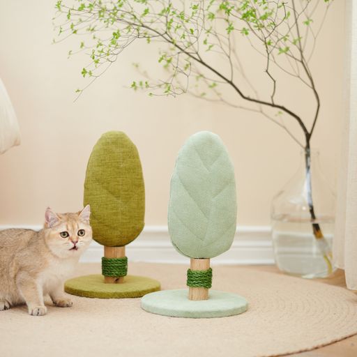 Petsbelle Lollipop Solid Wood Cat Tree