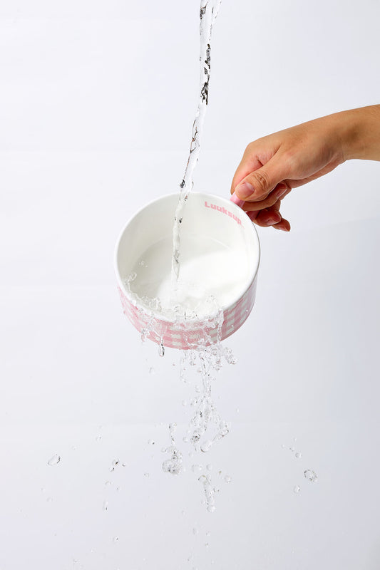 Luuks Up Grid Ceramic Mug Bowl