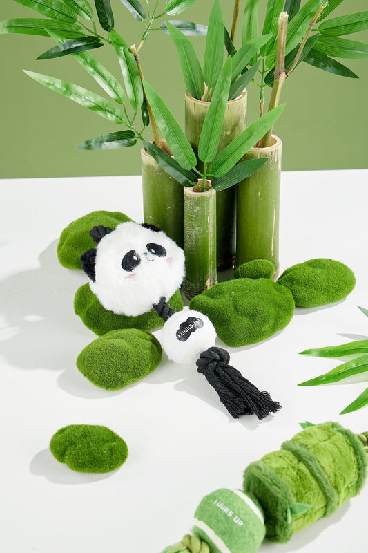 Luuks Up Tennis Dog Toy – Panda
