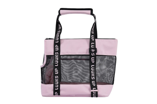 Luuks Up Urban Sport Pet Tote Carrier – Black/Pink
