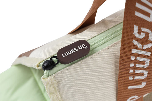 Luuks Up Urban Sport Pet Tote Carrier – Beige/Green