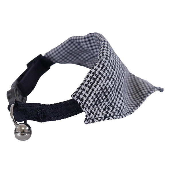 Designer dogtooth cat bandana