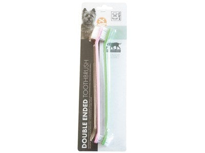 M-Pets Double Ended Toothbrush