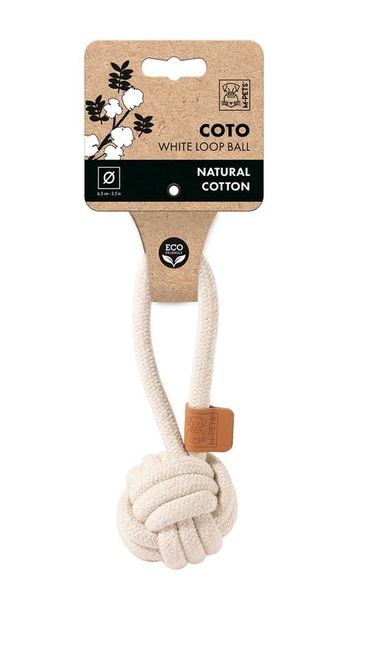 M-Pets Coto ECO Rope Loop Ball