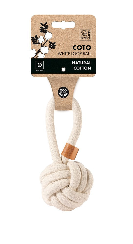 M-Pets Coto ECO Rope Loop Ball