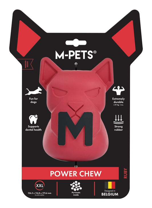 M-Pets Power Chew Dog Toy – Ruby