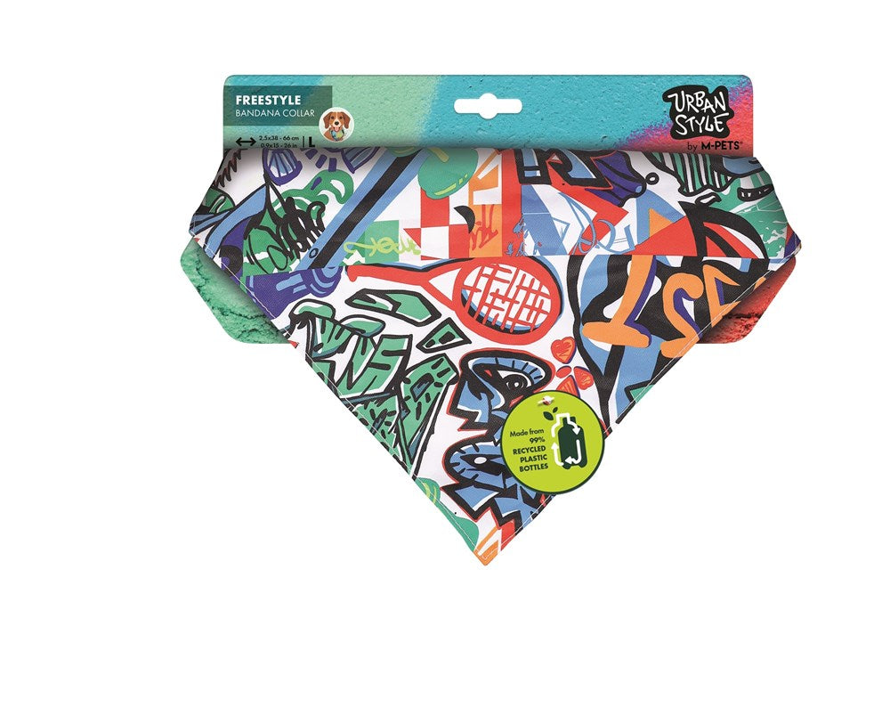 M-Pets Urban Style Freestyle Bandana Collar