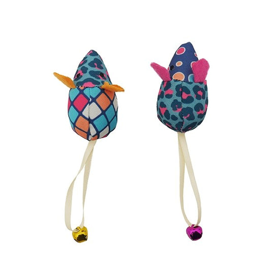 Patchwork Mice Duo