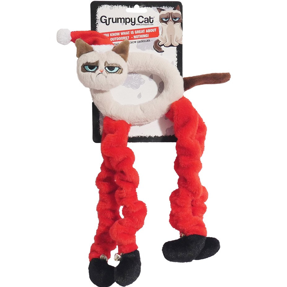 Grumpy Cat Grumpy Santa Doorknob Dangler