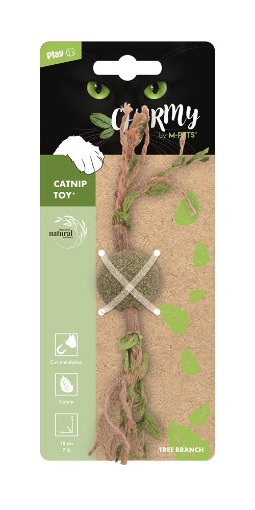 M-Pets Charmy Catnip Toy – Tree Branch
