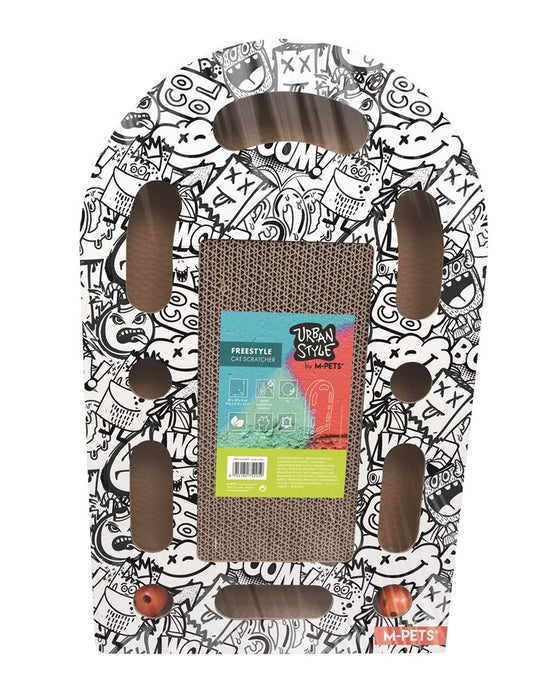 M-Pets Urban Style Freestyle Cat Scratcher