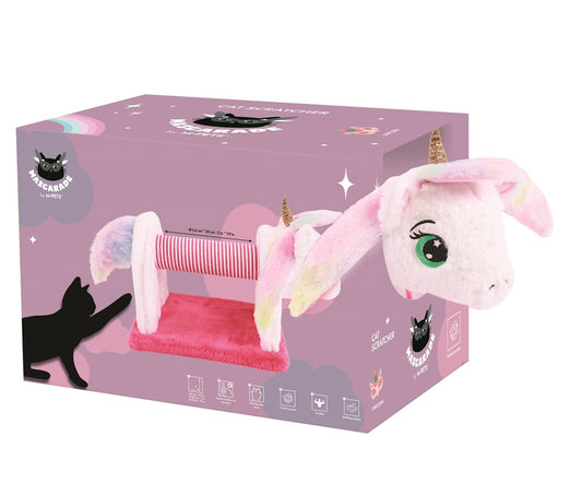 M-Pets Mascarade Cat Scratcher – Unicorn