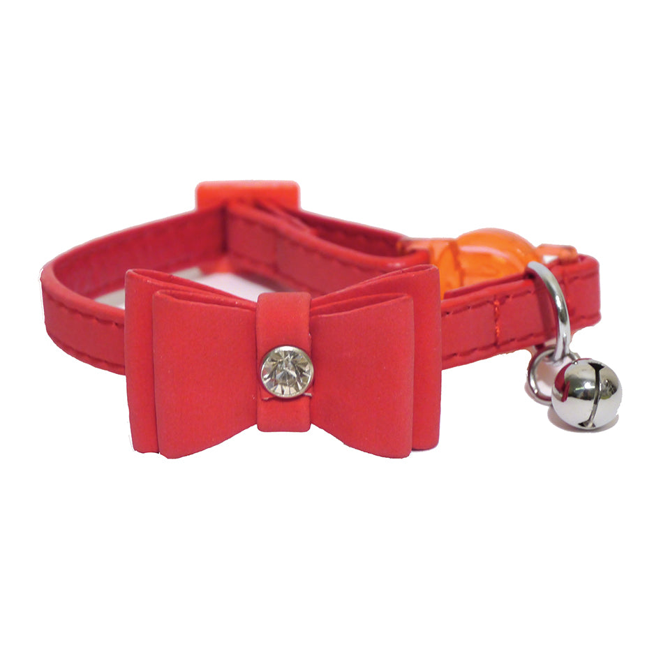 Red Bow Tie Cat Collar