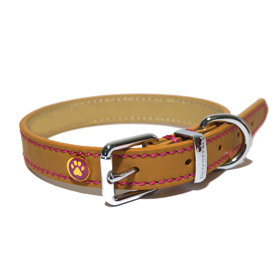 TAN LEATHER COLLAR