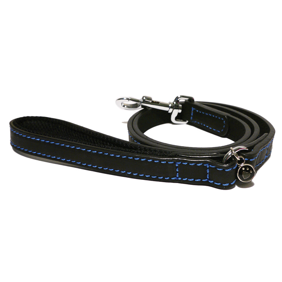 BLACK LEATHER LEAD
