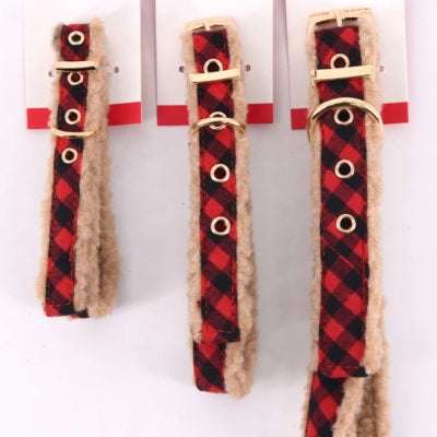 Plush Lumberjack Collar