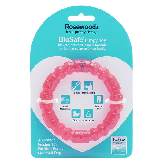 Biosafe Pink Puppy Ring