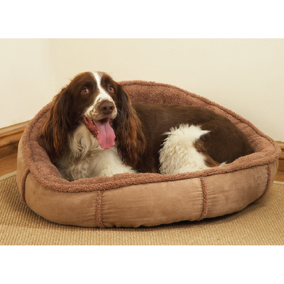 Tan Plush Wrap Around