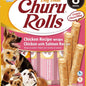 Inaba- Churu Rolls Chicken Recipe wraps Chicken with Salmon Recipe