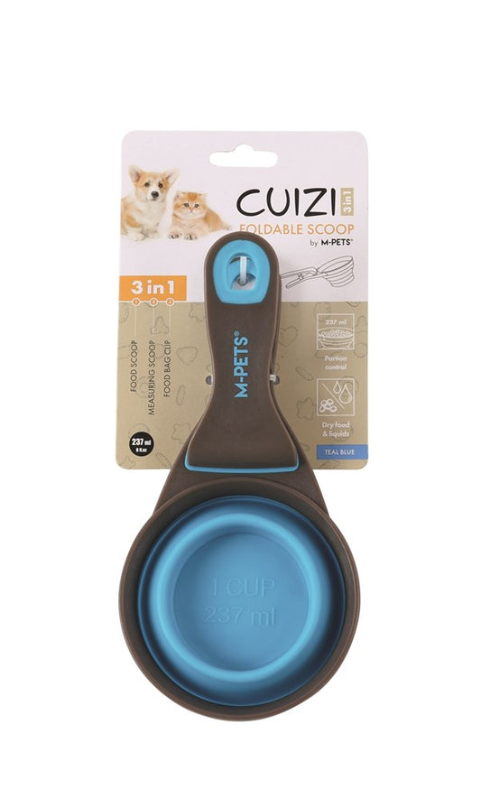 M-Pets Cuizi Foldable Scoop – Blue