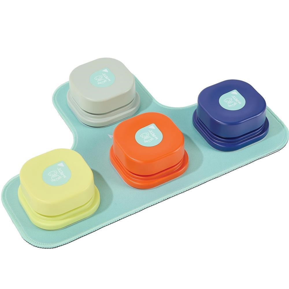 M-Pets Chatty Recordable Dog Communication Button – 4 pcs