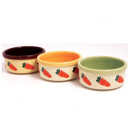 Ceramic Carrot bowls (5")