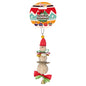 BeakJoy Sola Ball Snowman Bird Toy