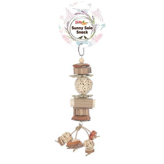 BeakJoy Sunny Sola Snack Bird Toy