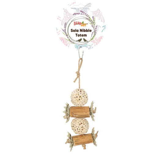 BeakJoy Sola Nibble Totem Bird Toy