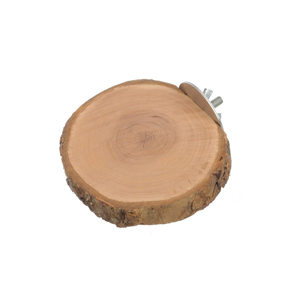 BeakJoy Birdie Apple Wood Platform – Medium