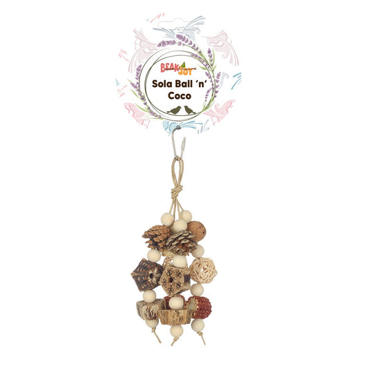 BeakJoy Forest Forage Dangle Toy