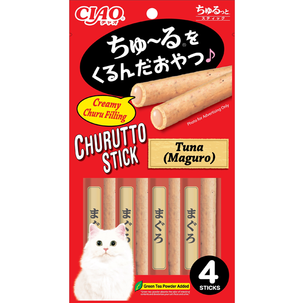 CIAO Churutto Stick Maguro (Tuna) – 4 x 7 g