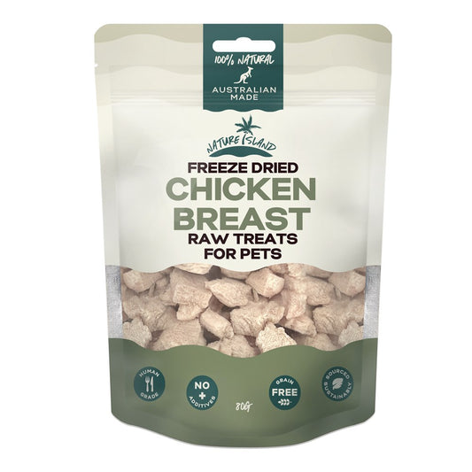 Nature Island Freeze-Dried Chicken Breast – 80 g