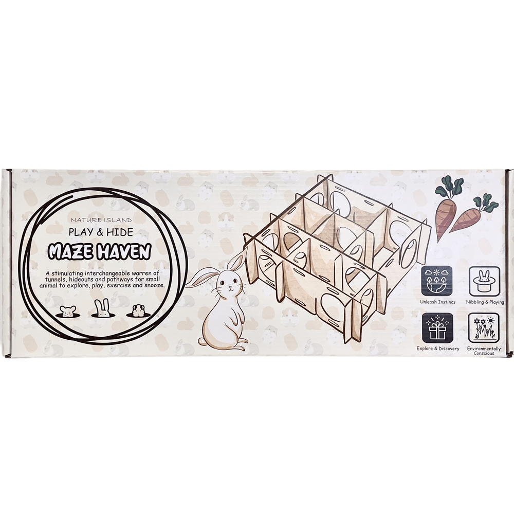 Play & Hide Maze Haven for Rabbits
