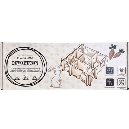 Play & Hide Maze Haven for Rabbits