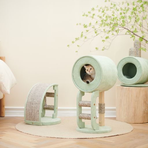 Petsbelle Avia Solid Wood Cat Tree
