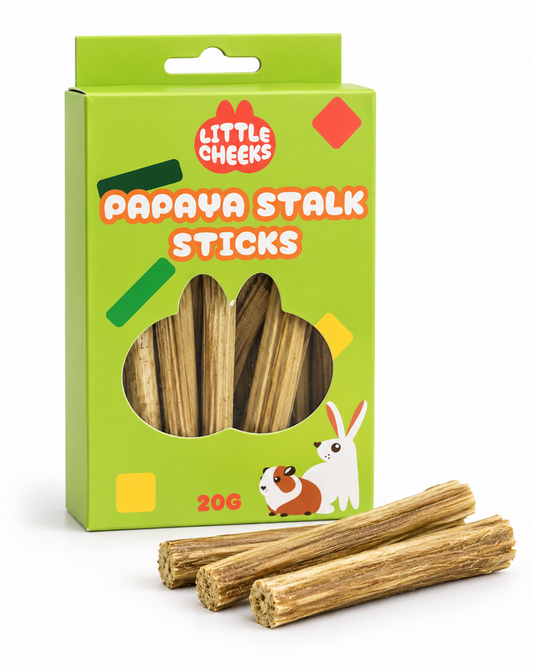 Little Cheeks Papaya Stalk Sticks 20g